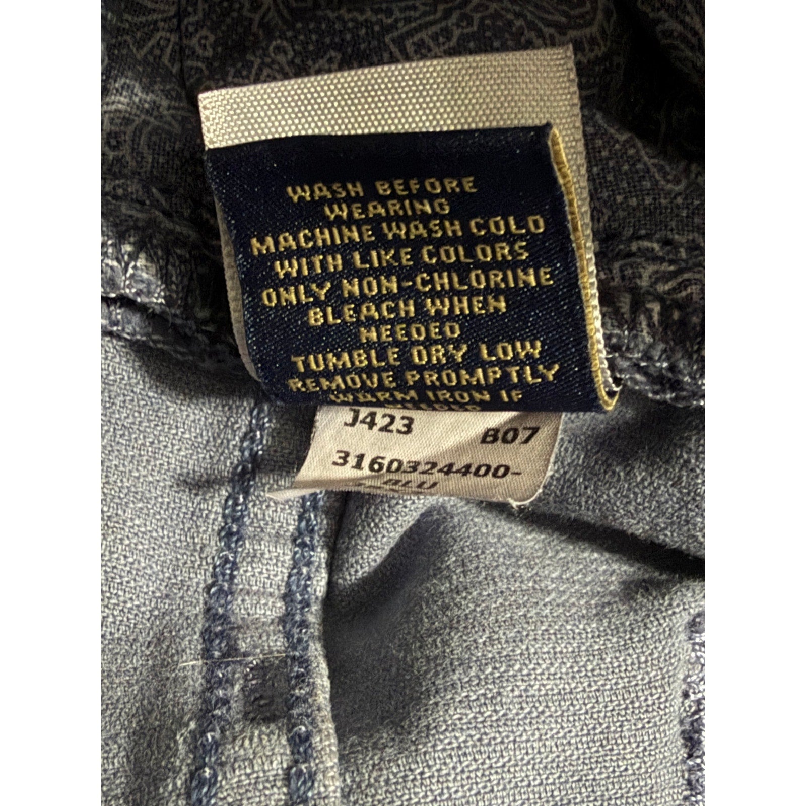 Daniel Cremieux Corduroy Pants Men's 38"x32" Straight Fit Stretch Gray
