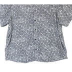 Tommy Bahama Shirt Men's 3XLT Big & Tall "Veracruz Cay" Sand Dollar Black