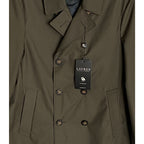 Lauren Ralph Lauren Men's 42S All-Weather Raincoat Double-Breasted Olive