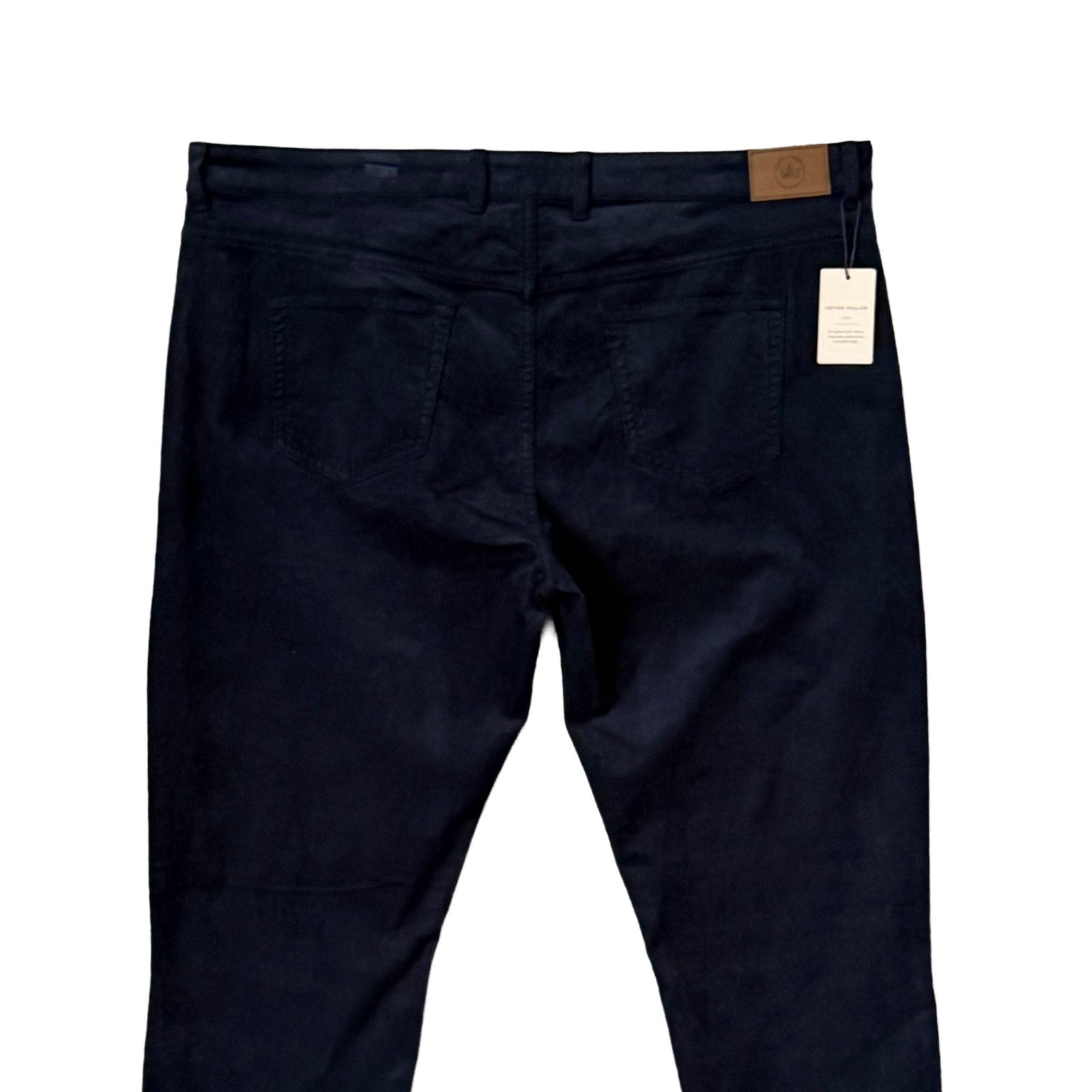 Peter Millar Corduroy Pants Men's 42"x34" Classic Fit 5-Pocket Dark Navy