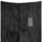 Armani Exchange Shorts Men's 36W Black Camo Lyocell Shorts 9" Inseam