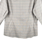 Calvin Klein Dress Shirt Men's Large Extra-Slim Fit Stain Shield Coral Plaid
