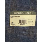 Michael Kors Men's 44R Classic Fit Sport Coat Stretch Blue Rust