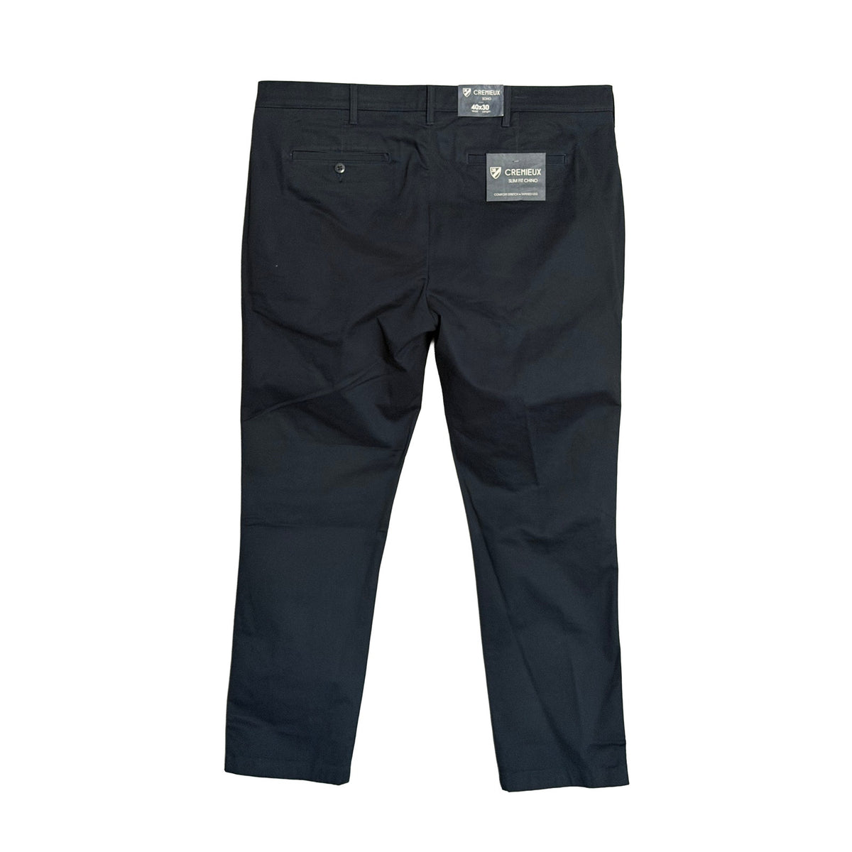 Daniel Cremieux Slim Fit Chino Men's 40"x30" Stretch Tapered Leg Navy