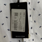 Boss Shirt Men's 3XL Big & Tall Roan Short Sleeve Shirt Stretch White/Blue