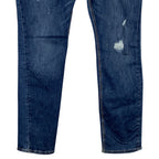 Sun + Stone Jeans Men's 36x30 Slim-Fit Distressed Blue Denim Riverview Wash