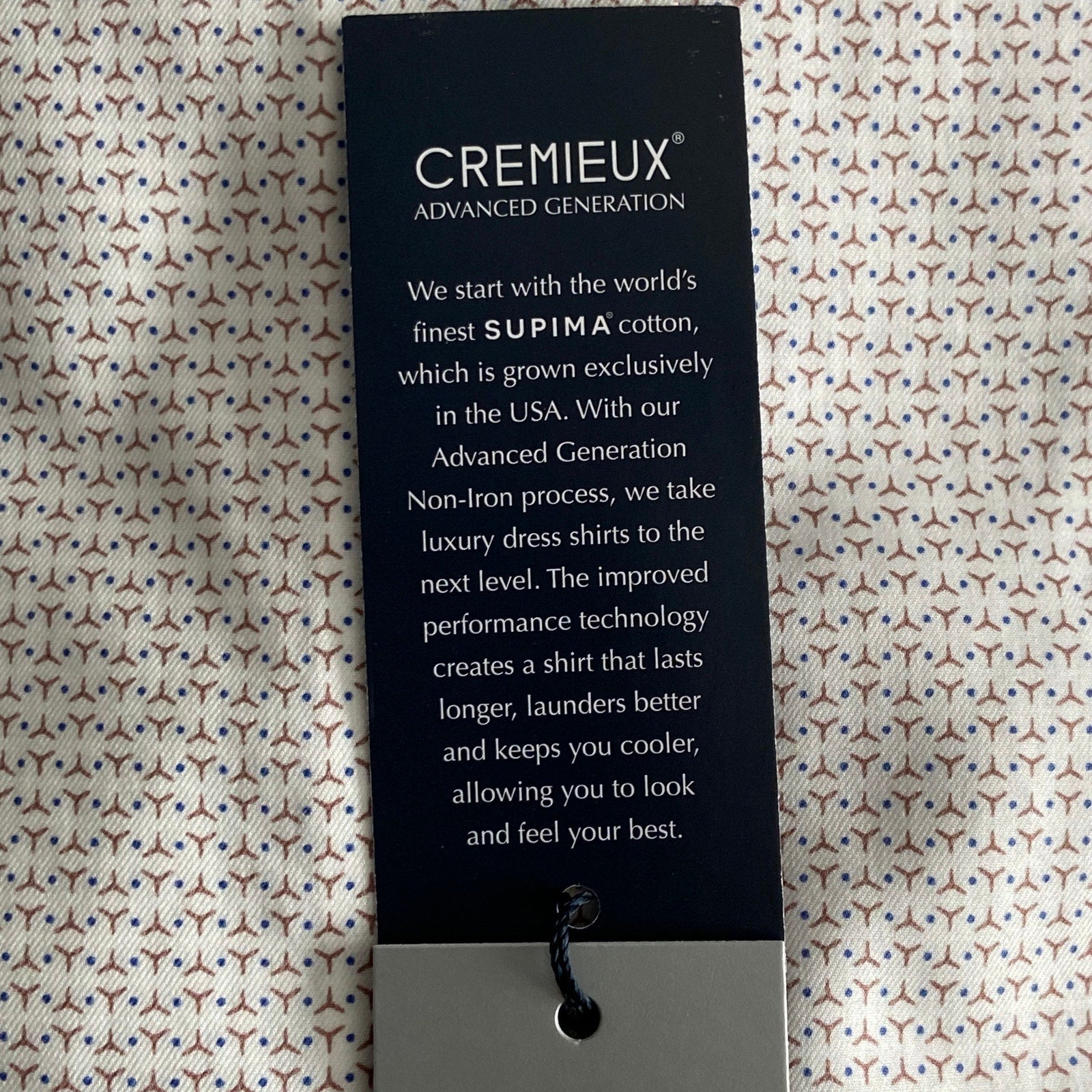 Daniel Cremieux Dress Shirt Men's 17.5-35 Classic Fit Supima Cotton White