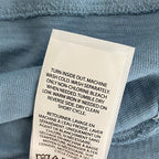 Polo Ralph Lauren Shirt Men's XL Buttonless Polo Cotton Linen Blue