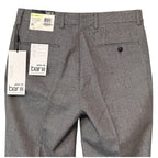 Bar III Dress Pant Men's 30"x30" Slim Fit Wool Blend Black/White Plaid