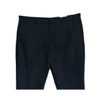 Perry Ellis Portfolio Pants Men's 42"x30" Dress Pants Modern Fit Dark Blue