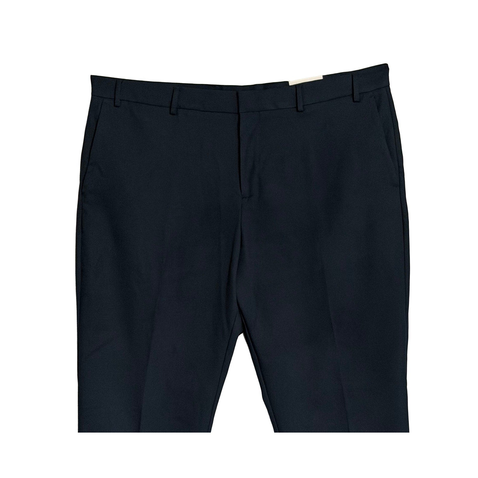 Perry Ellis Portfolio Pants Men's 42"x30" Dress Pants Modern Fit Dark Blue