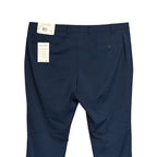 Calvin Klein Dress Pant Men's 40"x30" Slim Fit Flat Front Stretch Blue