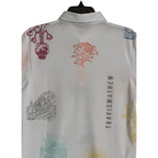 Travis Mathew Shirt Men's Small "Passport Polo" Lightweight Stretch White