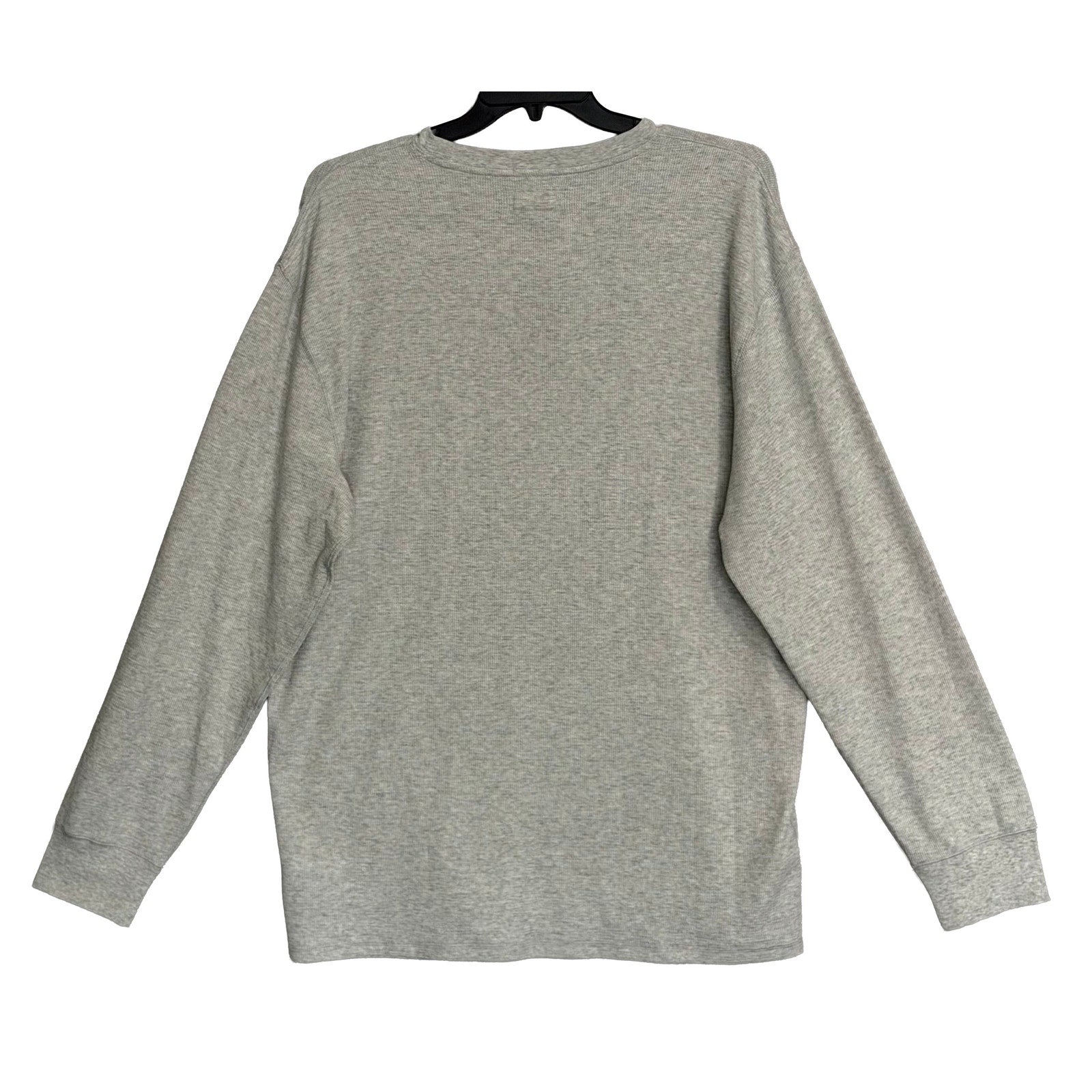 Polo Ralph Lauren Sleepwear Men's XXL Crew Neck Long Sleeve Knit Shirt Grey
