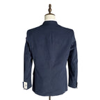 Tommy Hilfiger Sport Coat Men's 40 Long TH Flex Corduroy Lined Conrad Blue