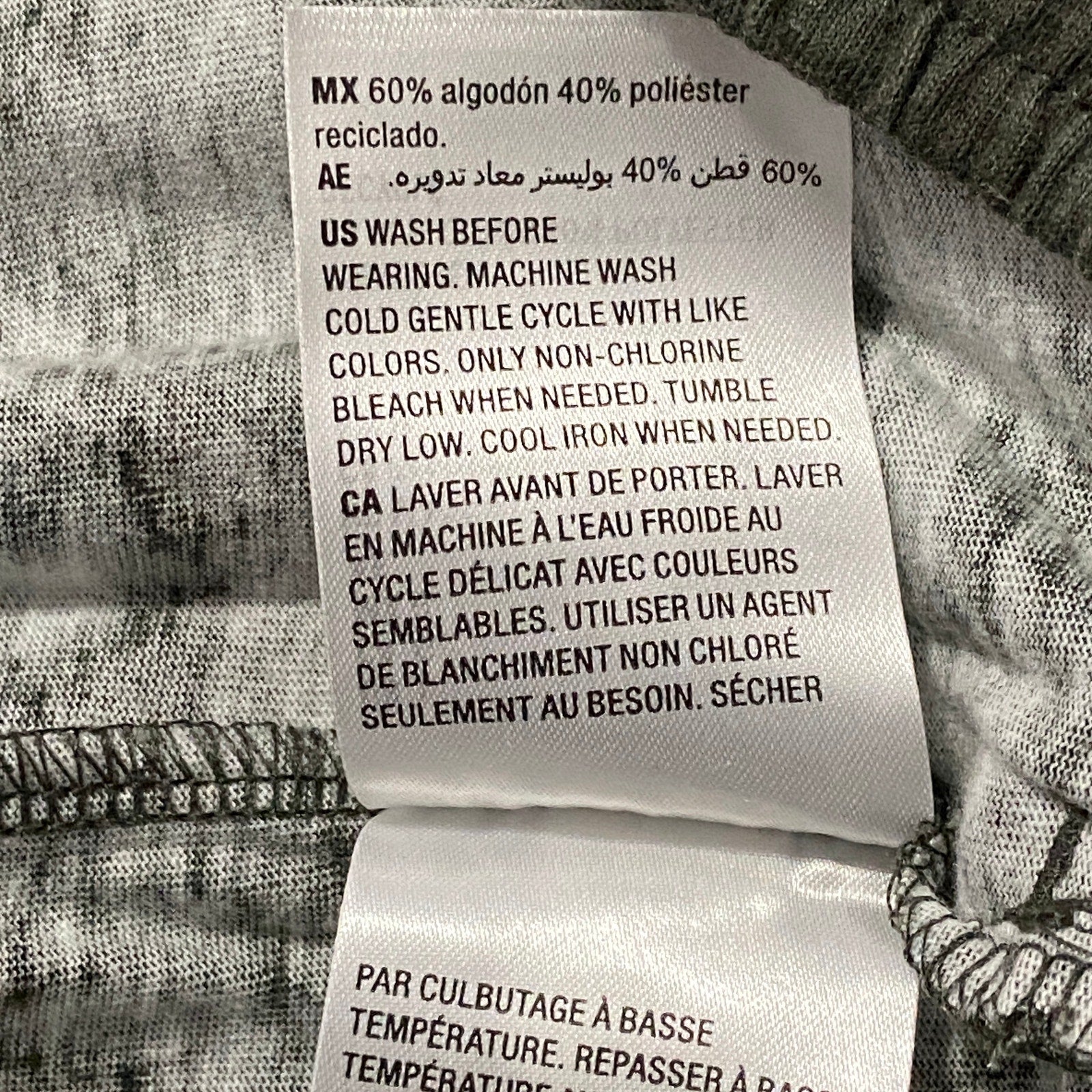 Sun + Stone Men's Tie Dye PJ Jogger Large Drawstring Button Fly 3-Pocket