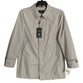 Lauren Ralph Lauren Coat Men's 40 Short All Weather Cream Brown Houndstooth