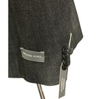 Michael Kors Sport Coat Men's 46 Long Classic Fit Charcoal Herringbone
