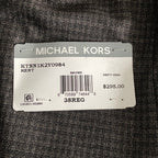 Michael Kors Sport Coat Men's 38 Regular Classic Fit Kent Brown Check