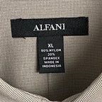 Alfani Alfatech Dress Shirt Men's XL Long Sleeve Button-Up Nylon Stretch