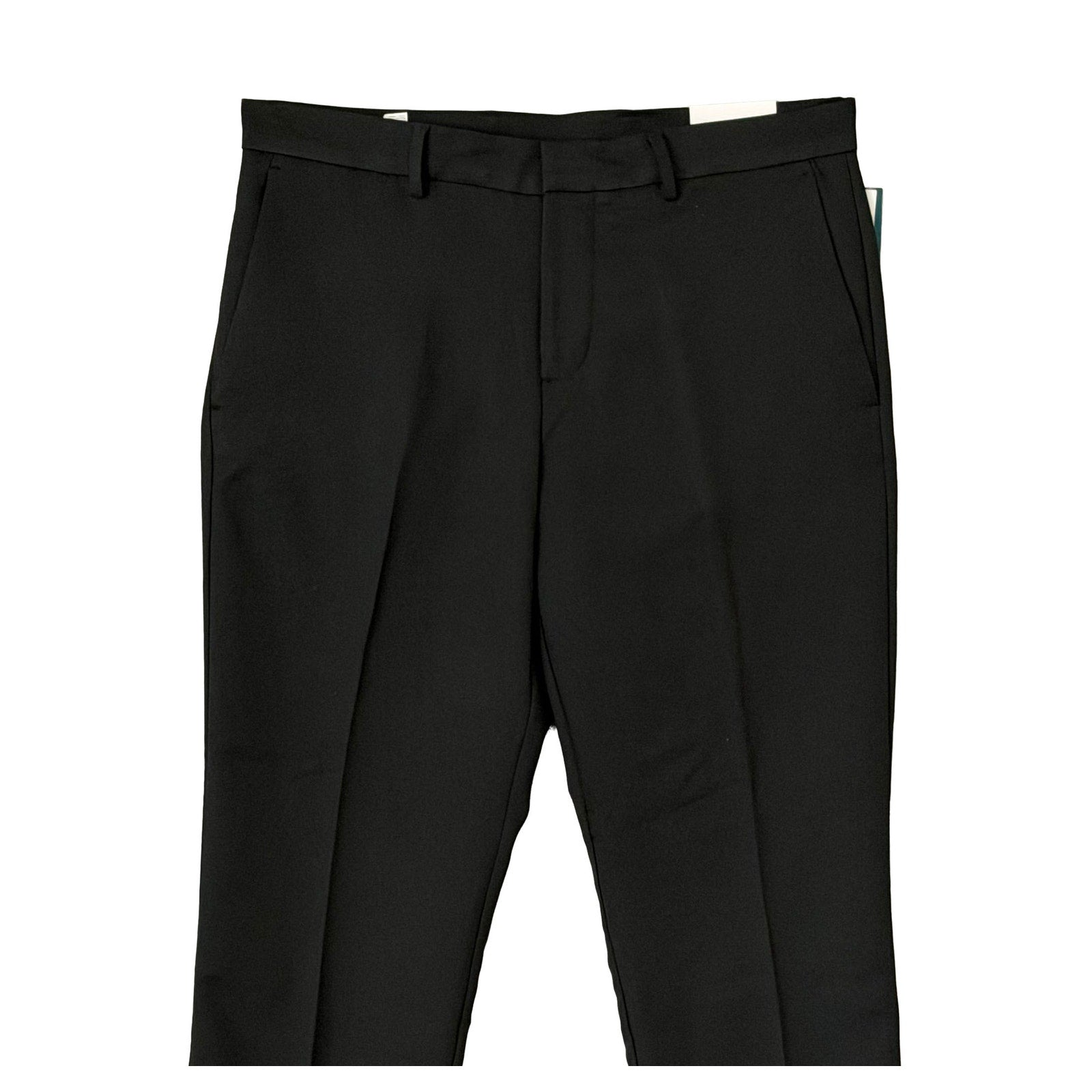 Perry Ellis Portfolio Pants Men's 33"x29" Dress Pants Modern Fit Caviar