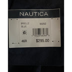 Nautica Sport Coat Men's 46 Regular Corduroy Blazer Modern Fit Navy Blue