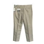 Perry Ellis Portfolio Pants Men's 40"x32" Modern Fit Linen Blend Beige