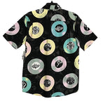 Volcom Casual Shirt Men's Small V-Entertainment Short Sleeve Classic Fit