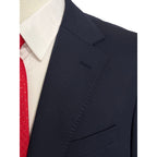 Lauren Ralph Lauren Performance Suit Coat Men's 42L Modern Fit Solid Navy