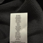 Michael Kors Polo Shirt Men's Large Short Sleeve Knit Cotton Black