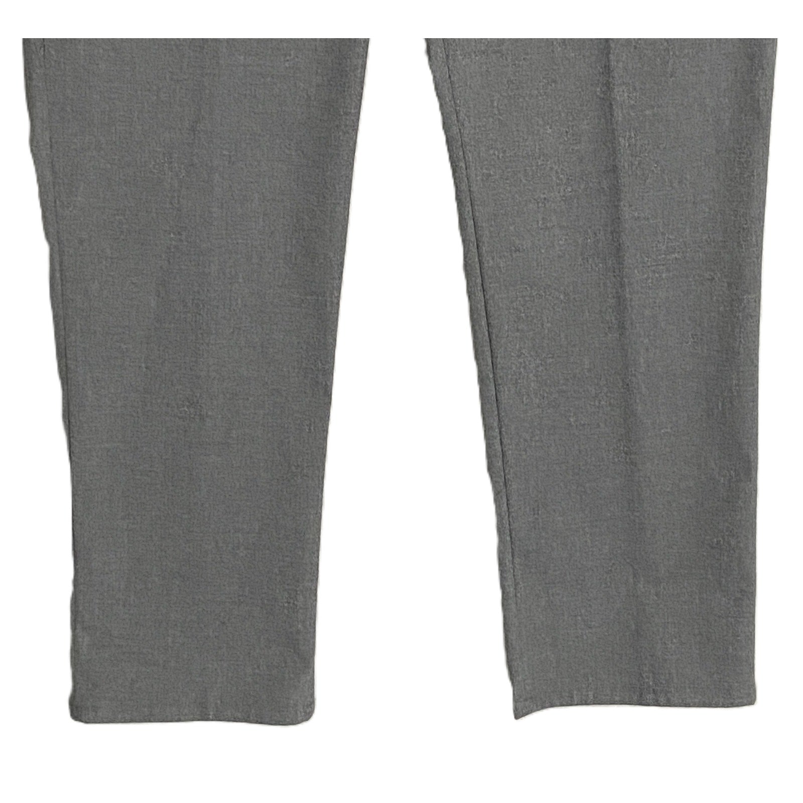 Roundtree & Yorke Men's 42x30 Flannel Touch Trouser Flat Front Charcoal