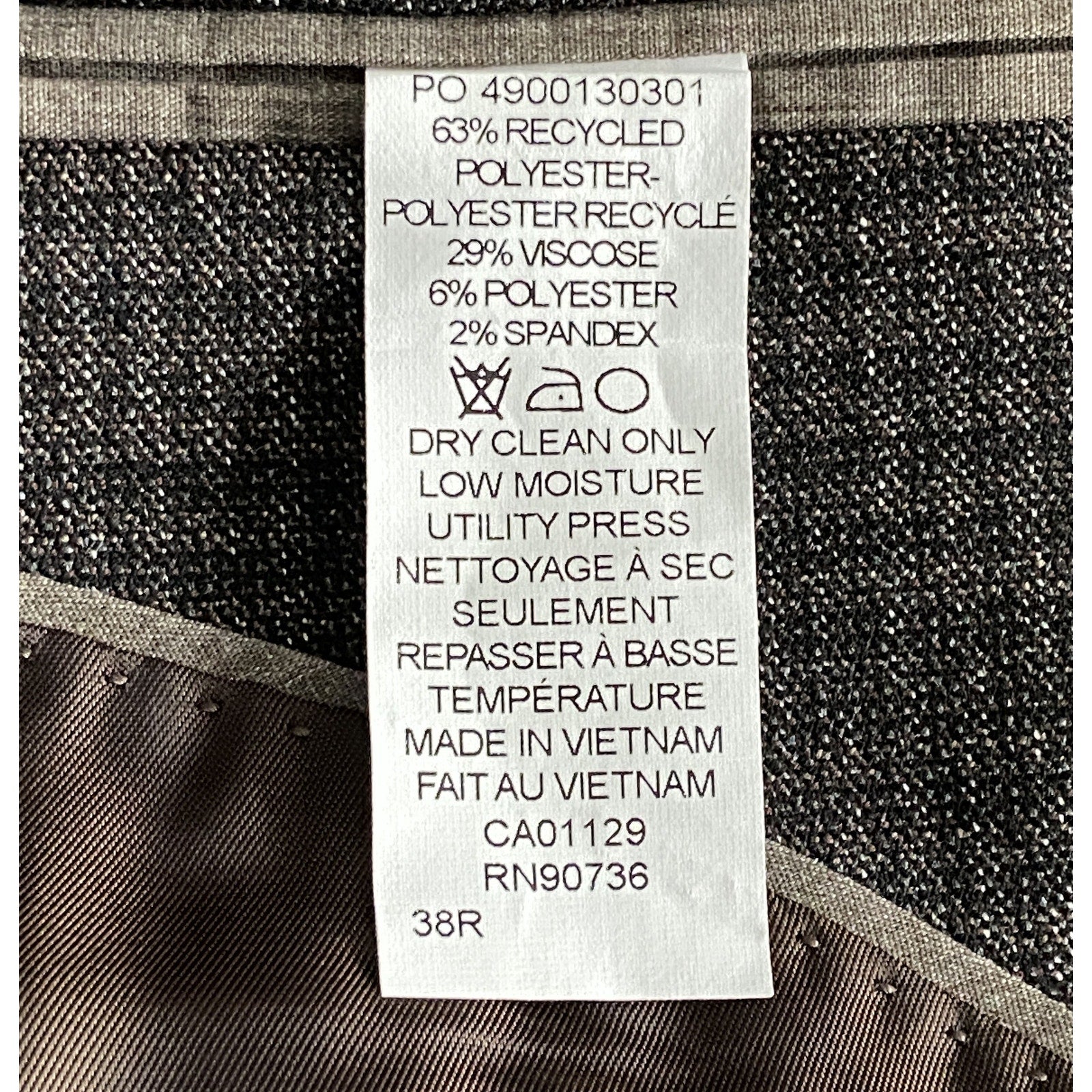 Michael Kors Sport Coat Men's 38 Regular Classic Fit Kent Brown Check