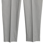 Nautica Men's Suit 2-Piece 36R 30W Bi-Stretch Cotton Gaff Solid Grey
