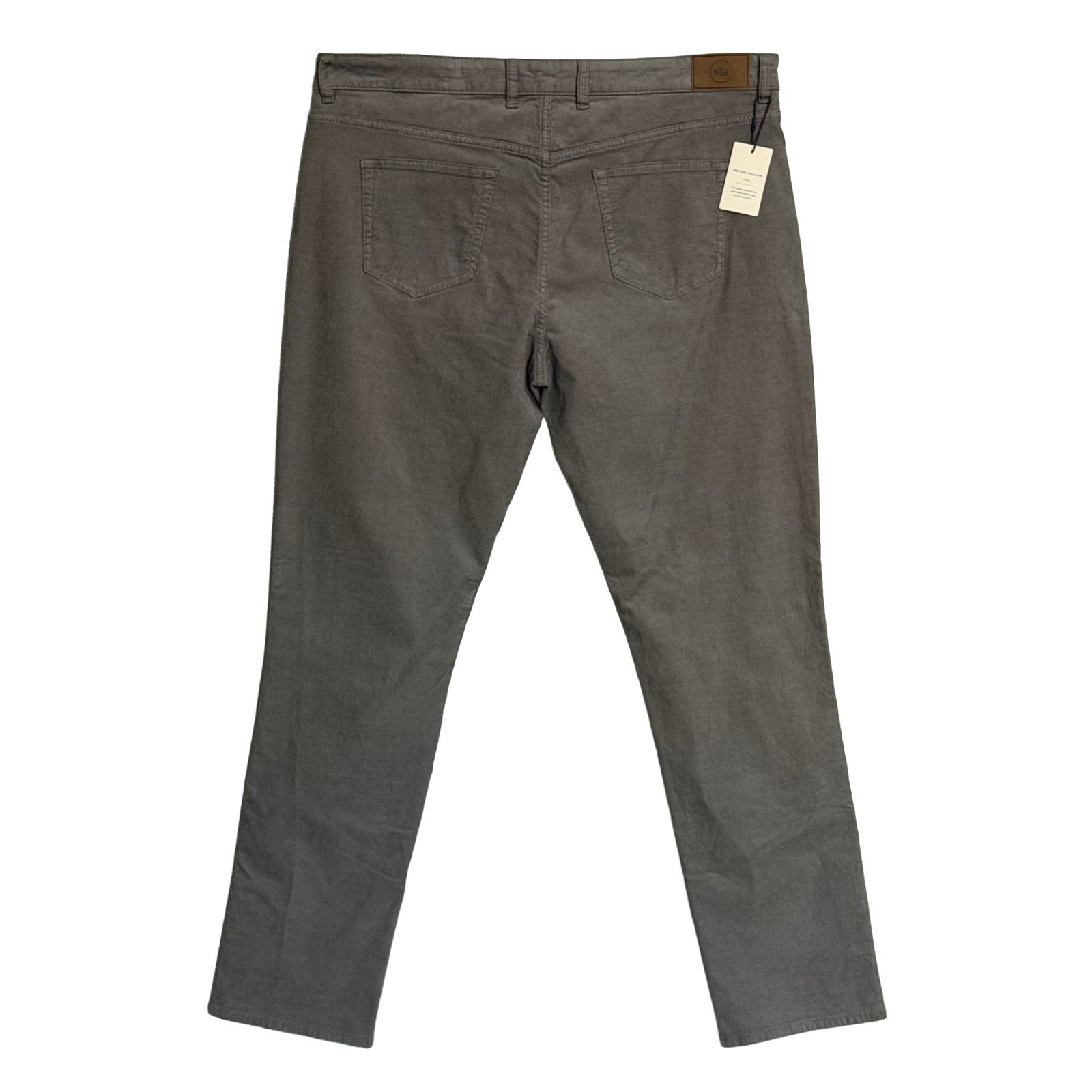 Peter Millar Pants Men's 40"x33" Superior Soft Corduroy 5-Pocket Oslo Grey NWT