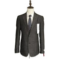 Calvin Klein Sport Coat Slim-Fit Wool Black/White Herringbone Men's 40 Long