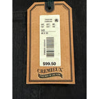 Daniel Cremieux Corduroy Pants Men's 48"x30" Straight Fit Stretch Charcoal