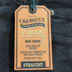 Daniel Cremieux Corduroy Pants Men's 50"x32" Straight Fit Stretch Charcoal