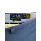 Polo Ralph Lauren Shorts Men's 50B 9" Big & Tall Stretch Chino Cotton Blue