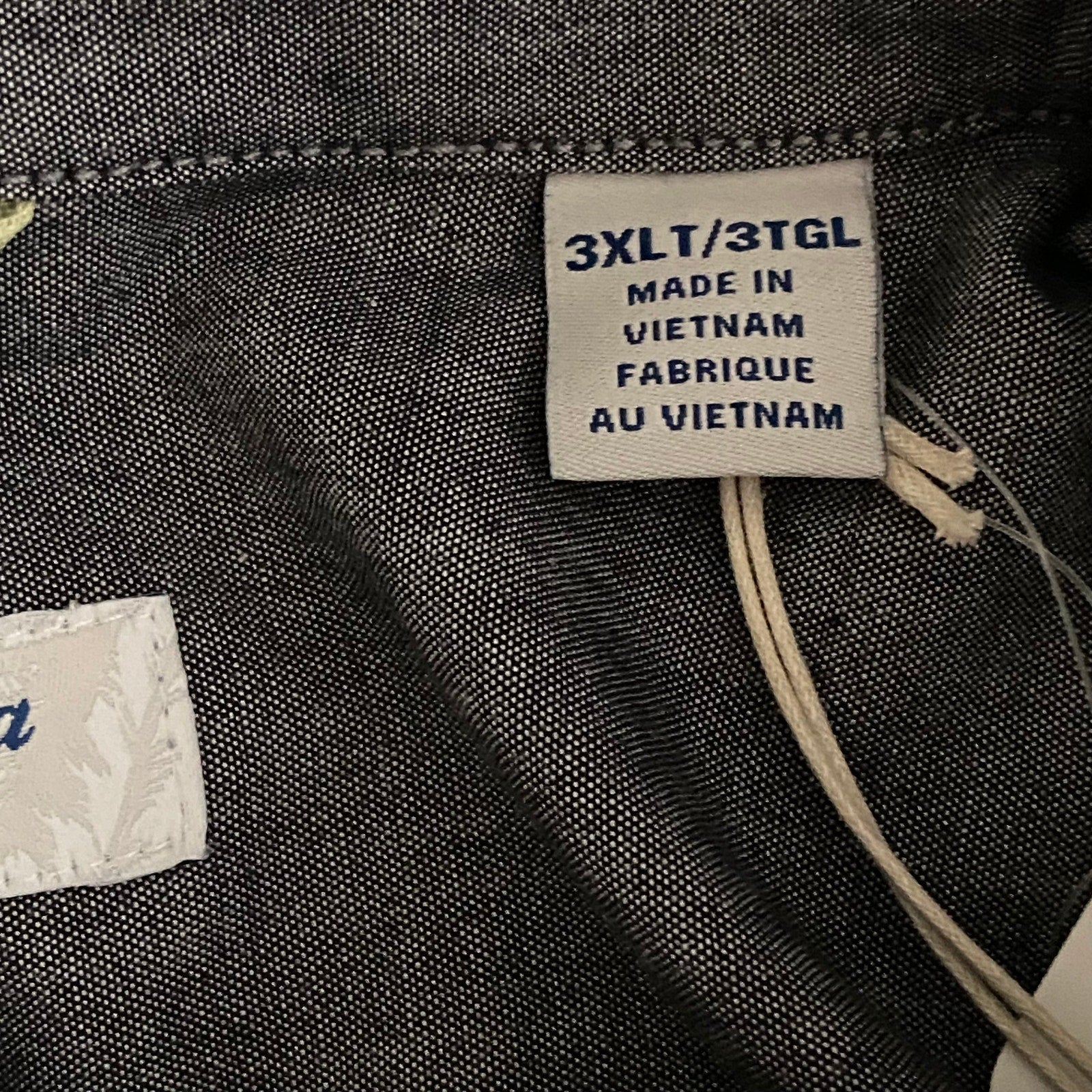 Tommy Bahama Shirt "The Veracruz Cay" Men's 3XLT Big & Tall Short Slv Black NEW