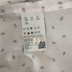 Boss Shirt Men's 4XL Big & Tall Roan Short Sleeve Shirt Stretch White/Blue