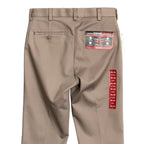 Roundtree & Yorke Pants Men's 28"x30" TravelSmart Slim Fit Stretch Taupe