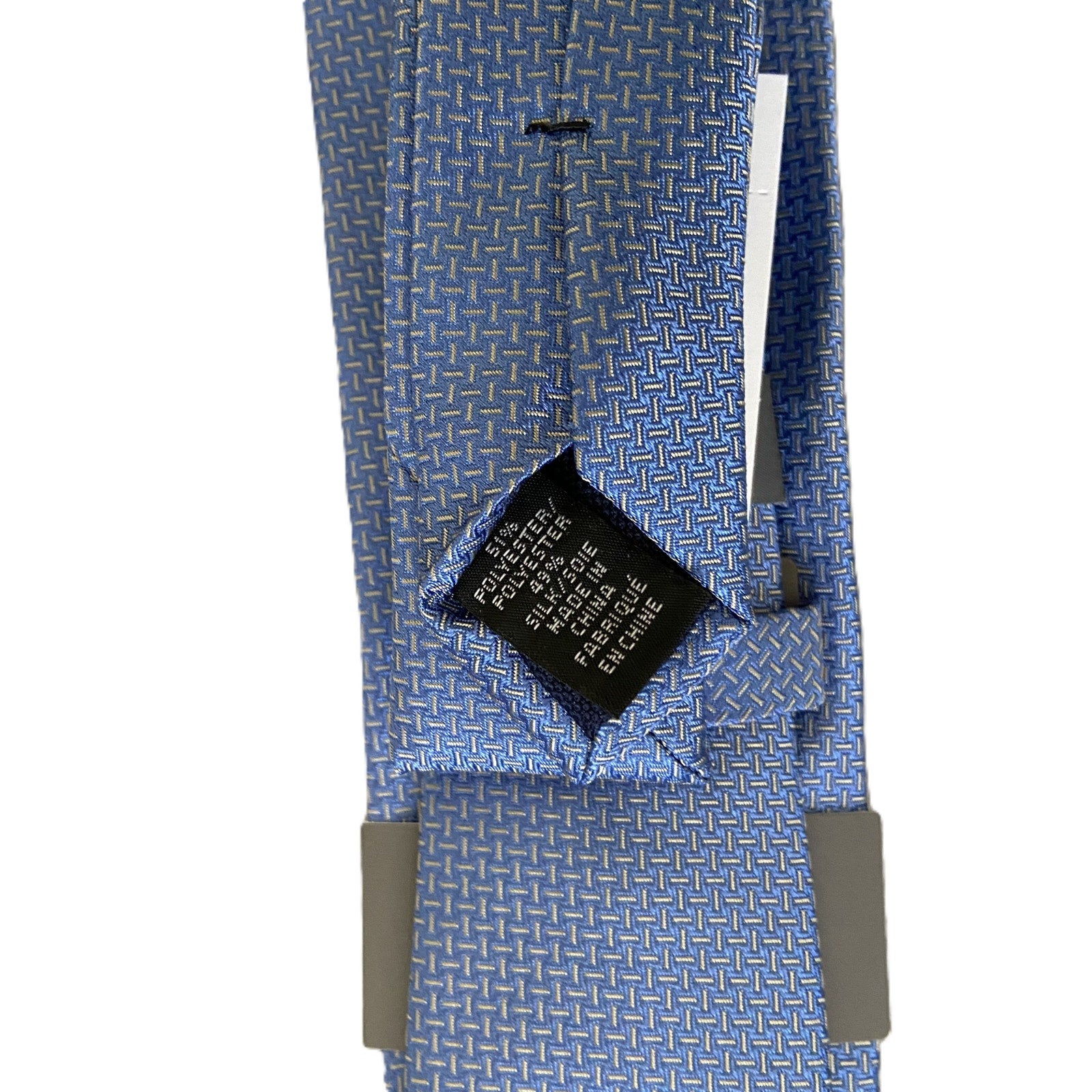 Michael Kors Necktie 3" Blue Dorset Mini Standard Length Silk Blend