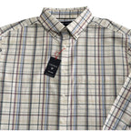 Daniel Cremieux Dress Shirt Men's XLT Big & Tall Button-Down Stretch Check