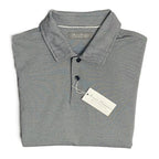 Daniel Cremieux Men's XXL Long Sleeve Polo Pima Cotton Navy Heather