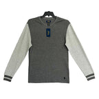 Polo Ralph Lauren Sleepwear Men's Small Crew Neck Long Sleeve Shirt Grey