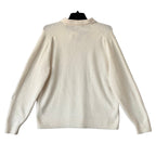 Murano Sweater Men's XL In the Ferns Collection Fuzzy Johnny Sweater Ecru