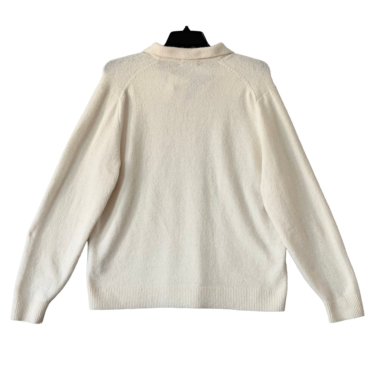 Murano Sweater Men's XL In the Ferns Collection Fuzzy Johnny Sweater Ecru