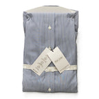 Roundtree & Yorke Shirt Big & Tall Men's 19 34/35 Blue Pinstripe Dress Shirt