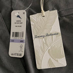 Tommy Bahama Men's 48RG x 10 "Chip Shot Short" Fog Grey 5-Pocket Stretch