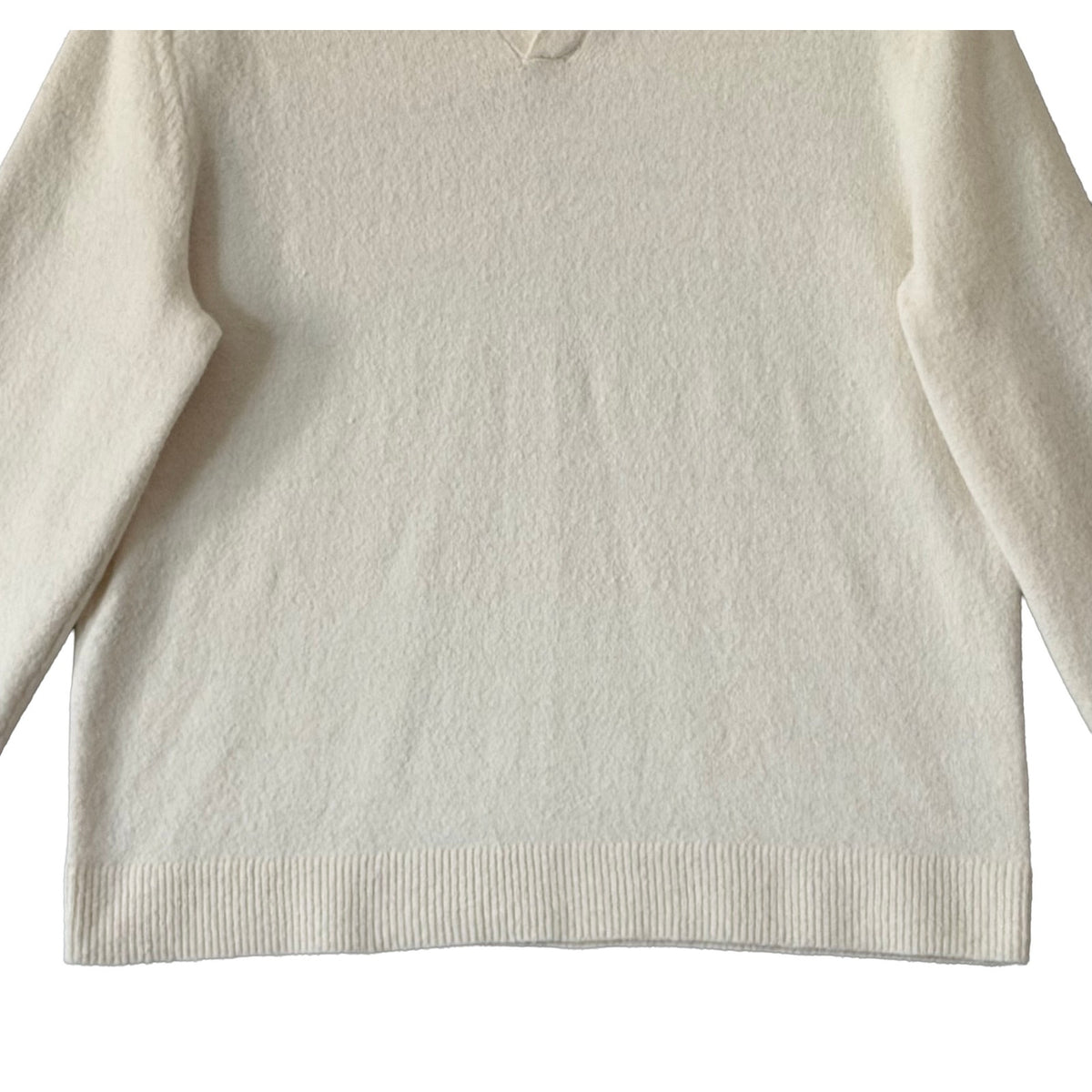 Murano Sweater Men's XL In the Ferns Collection Fuzzy Johnny Sweater Ecru